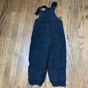 Basic Edition Black Overall Snow Pants Overalls Size 4 Used In Great Condition